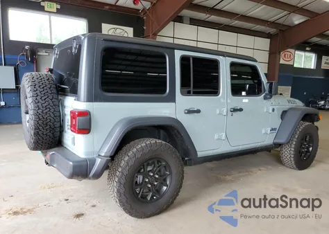 2024 Jeep Wrangler 4Xe z USA, uszkodzony, nr VIN 1C4RJXN66RW167175